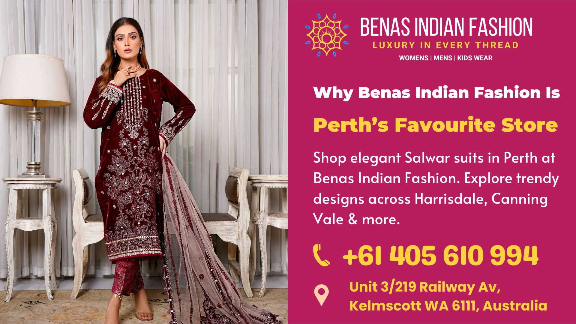 Salwar suits in perth