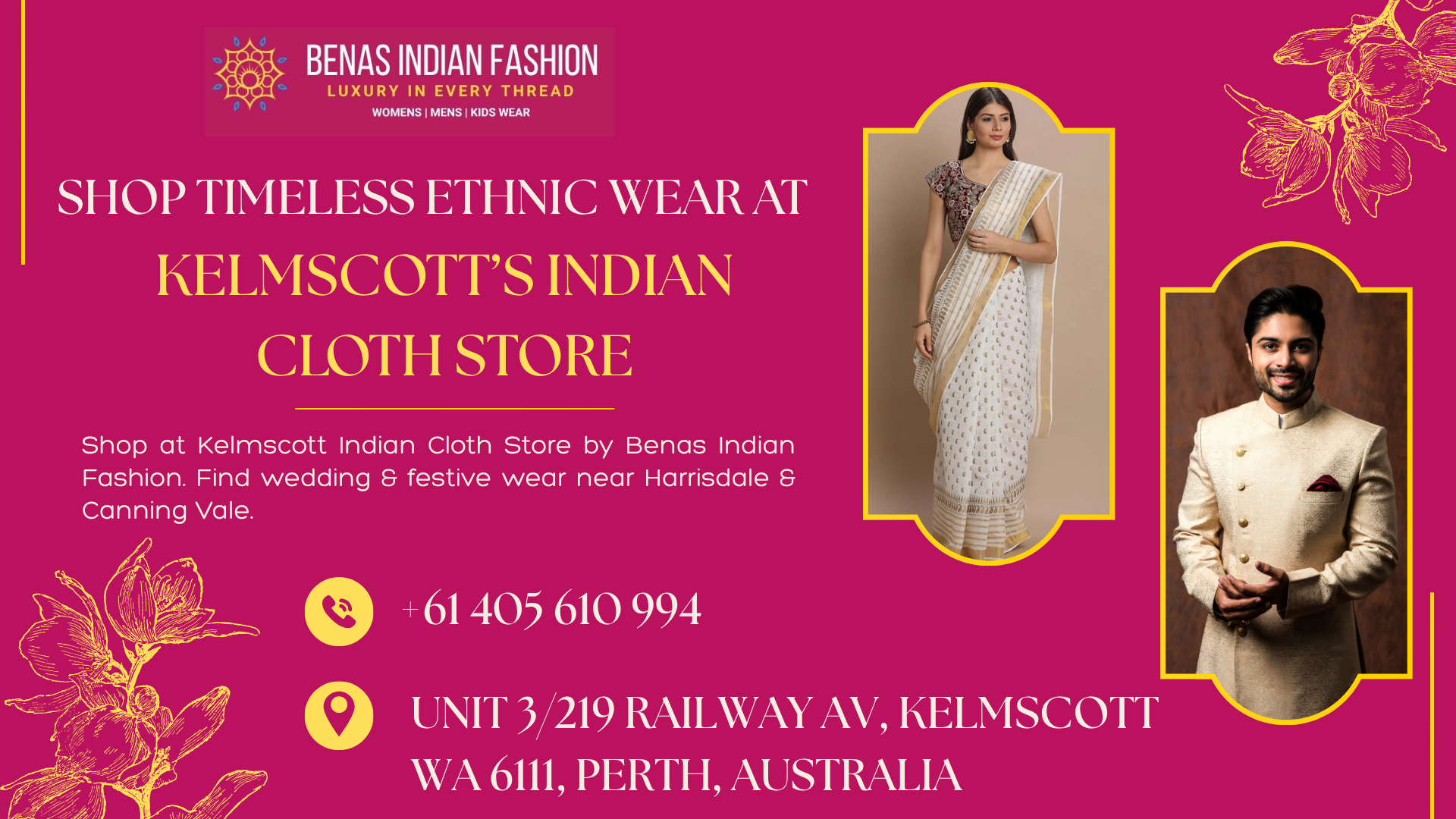 Shop Timeless Ethnic Wear at Kelmscott’s Indian Cloth Store