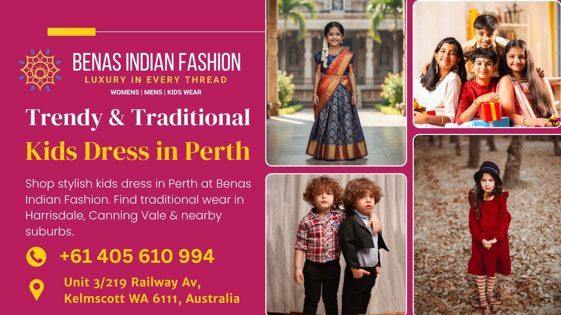 kids dress in perth