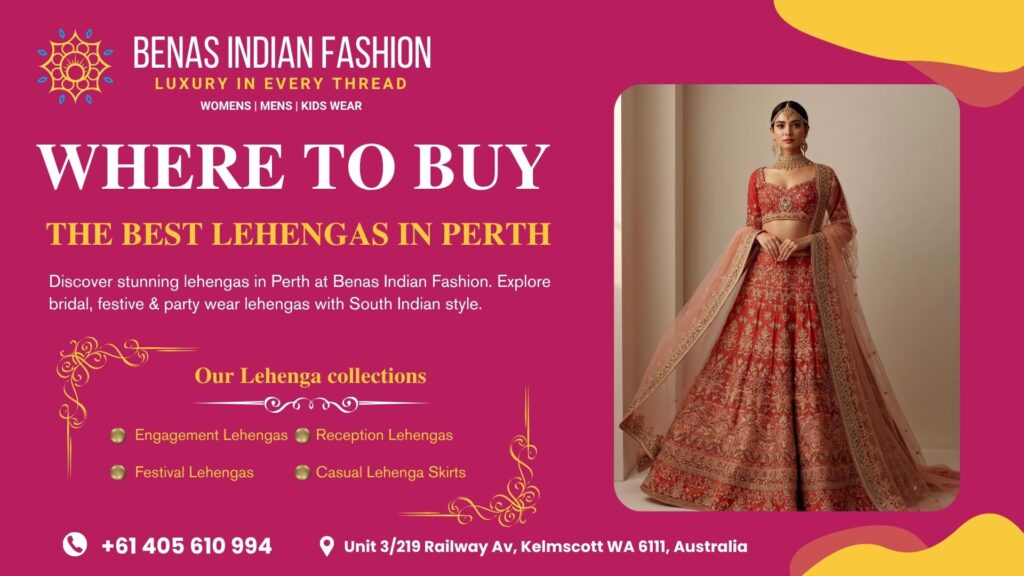 lehengas in perth