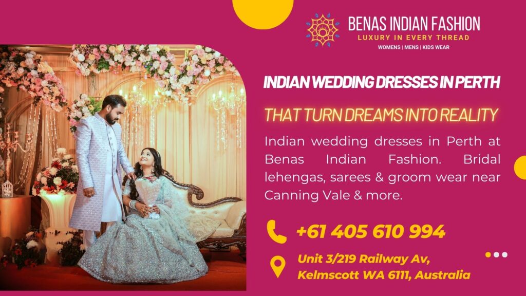 Indian wedding dresses in Perth