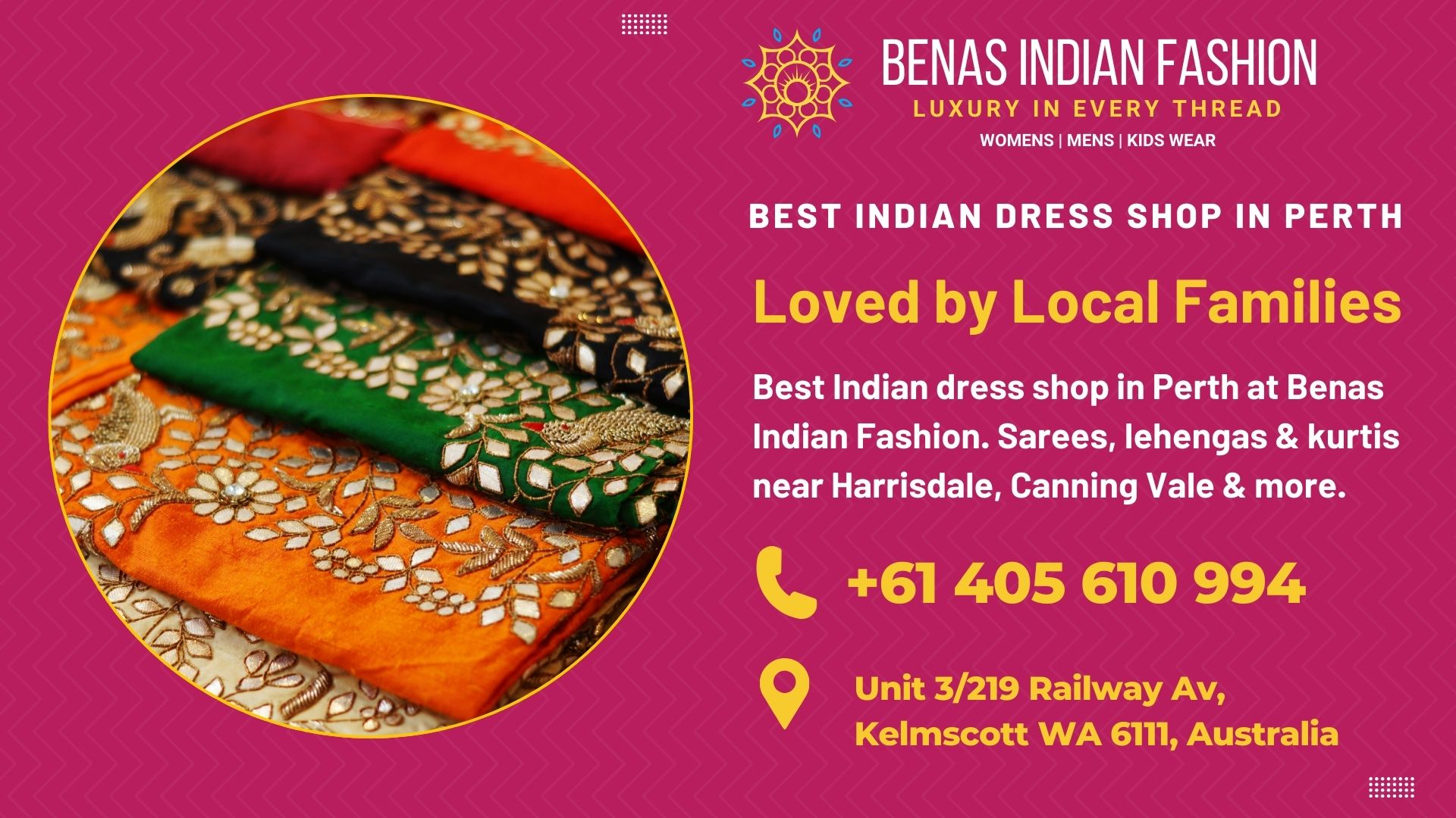 best indian dress shop in perth