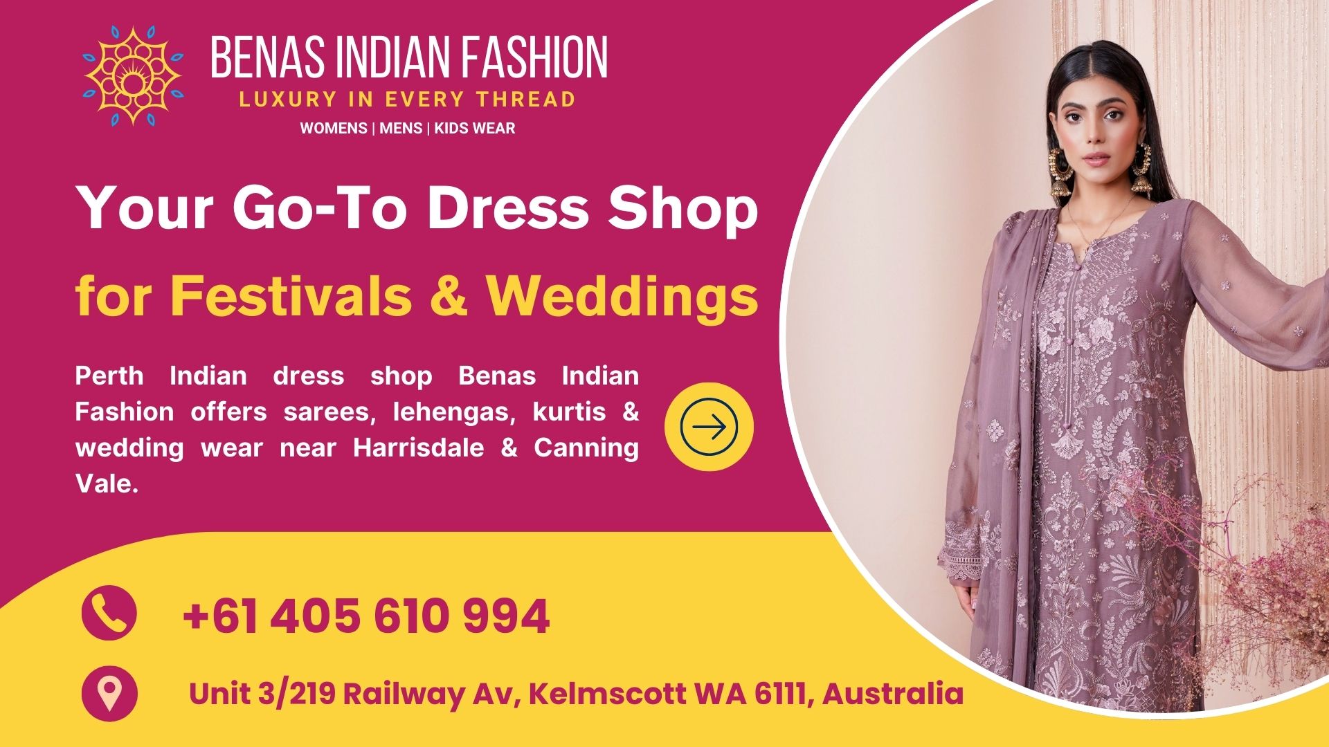 perth indian dress shop